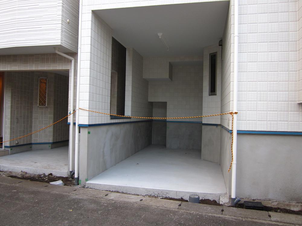 Parking lot. A Building parking