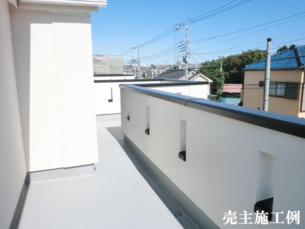 Balcony. 1 Building is two-sided balcony, l2 foe like Wye balcony! Both are both sunny