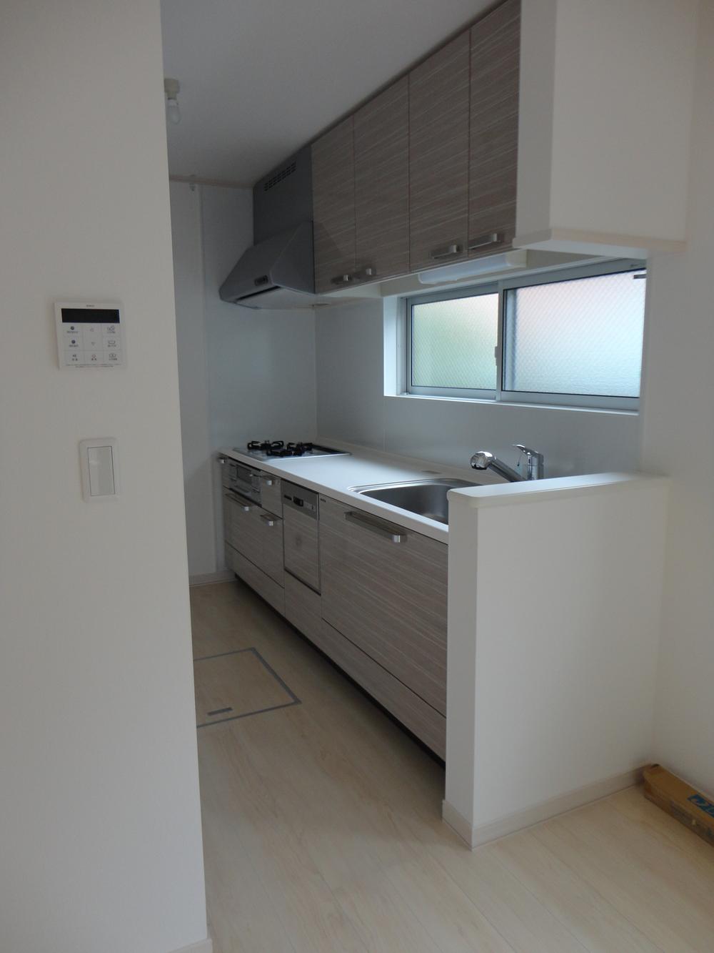 Kitchen. Large sink of the system kitchen