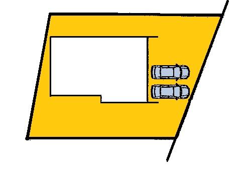Compartment figure. 38,300,000 yen, 4LDK, Land area 132.45 sq m , Building area 100.84 sq m   130 is a sq m more than the land