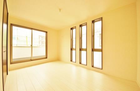 Non-living room. Indoor (11 May 2013) Shooting, Vertical window is characterized by two Kaiyoshitsu 6.7 Pledge. 