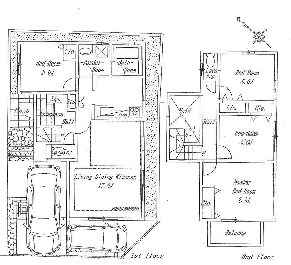Floor plan. 39,800,000 yen, 4LDK, Land area 101.92 sq m , Building area 93.57 sq m