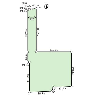 Compartment figure. Parking There are three cars (width about 3.0m × depth of about 16.5m)