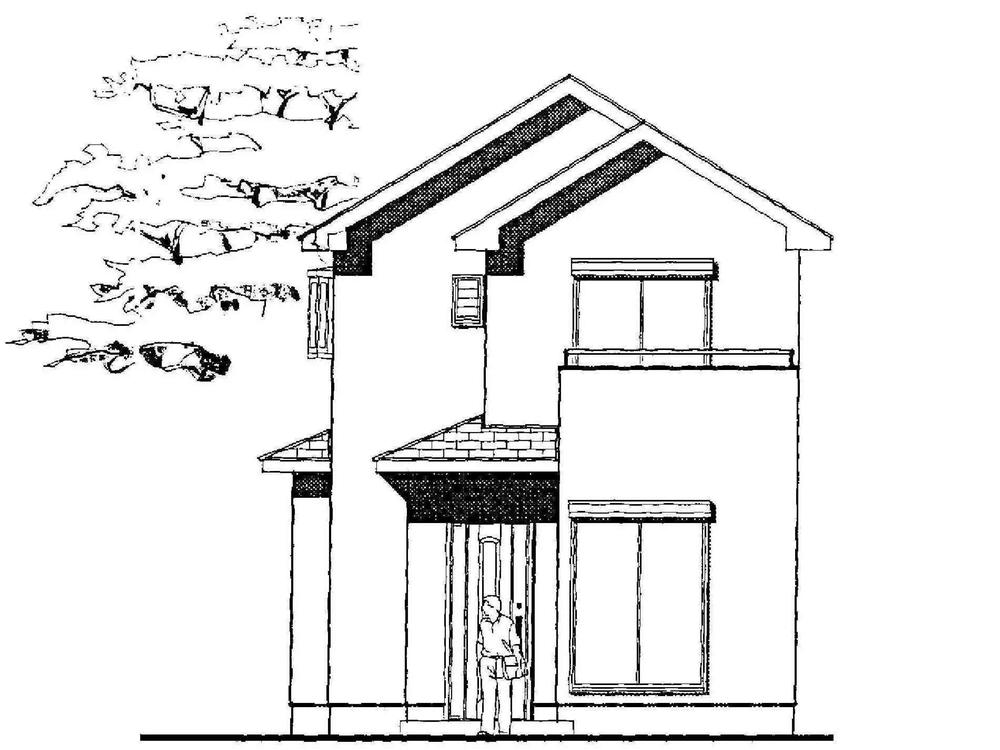 Building plan example (Perth ・ appearance). «Building plan example» Building Price: 16 million yen, Building area: 90.89 sq m