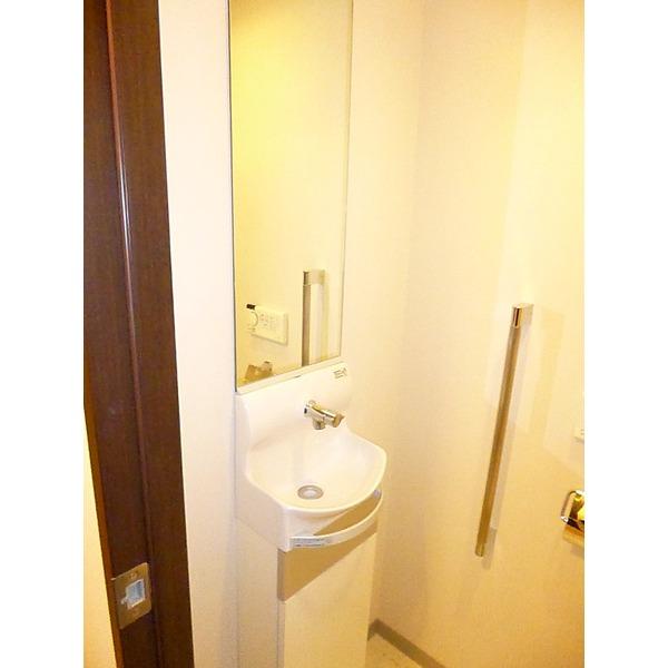Toilet. Toilet hand washing ・ mirror