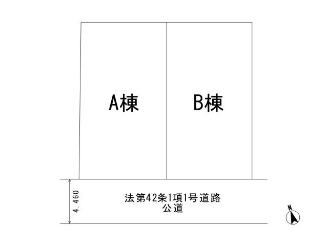 Compartment figure. 61,800,000 yen, 4LDK, Land area 127.37 sq m , Building area 101.86 sq m