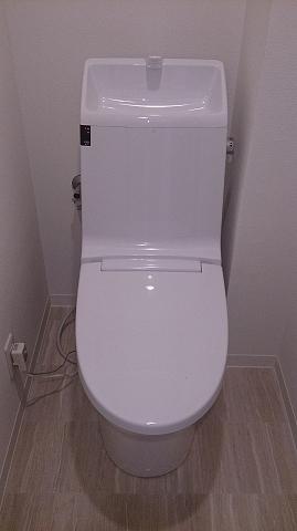 Toilet. New interior renovated