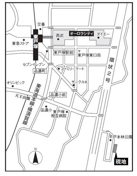 Local guide map