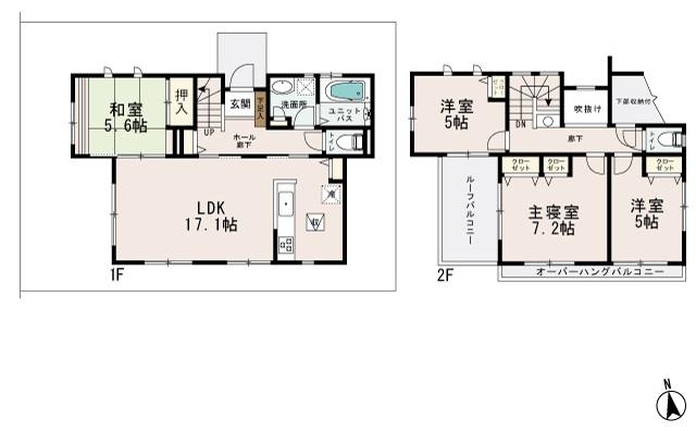 Floor plan. 41,800,000 yen, 4LDK, Land area 118.06 sq m , Building area 112.42 sq m floor plan