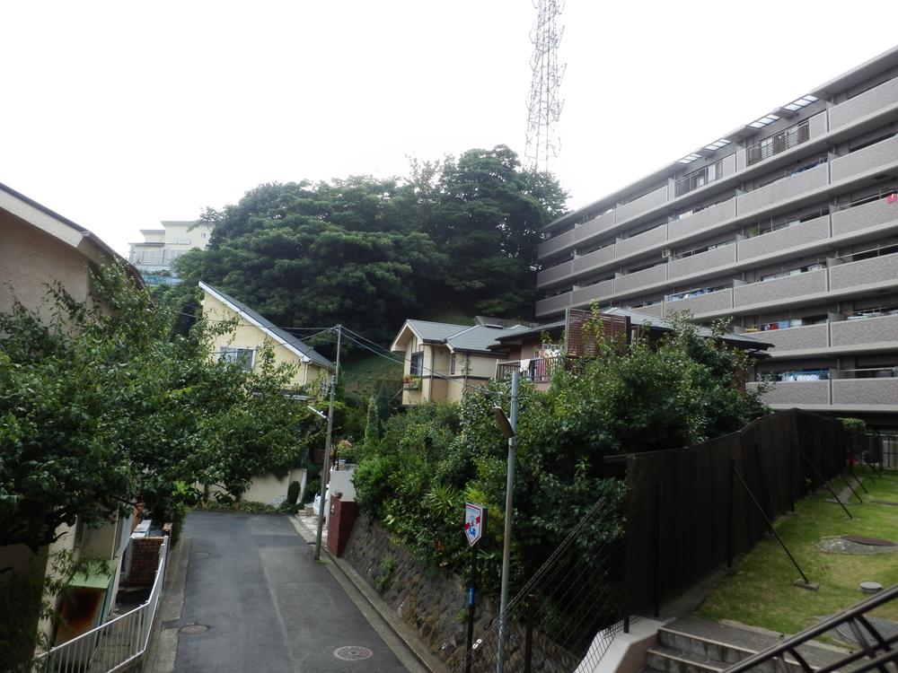 Streets around. Surrounding environment