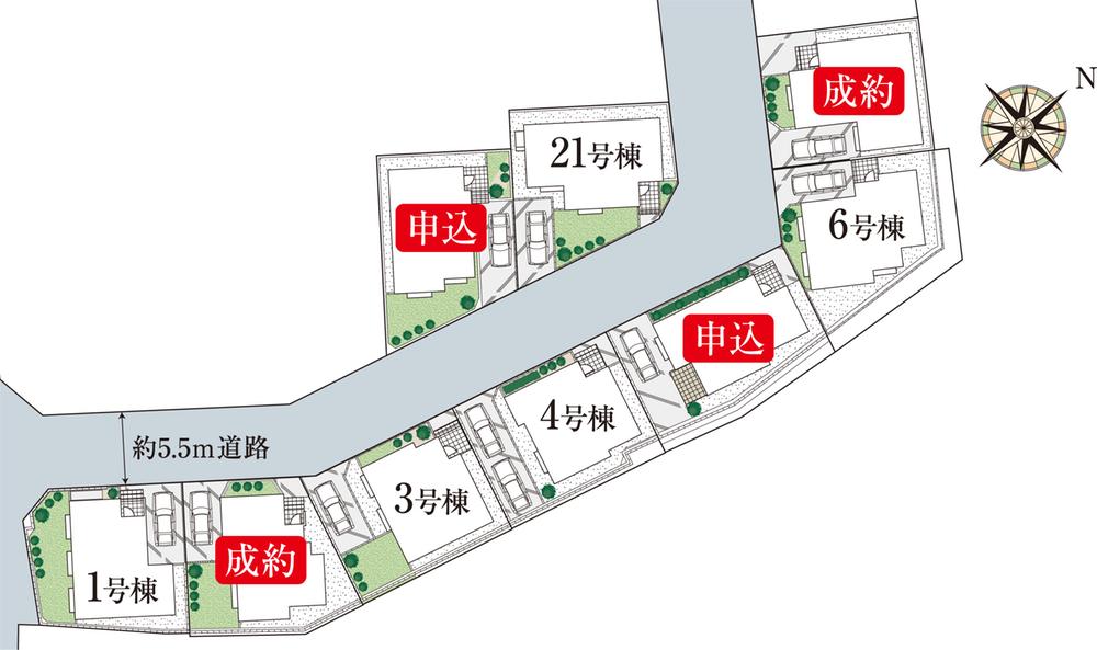 The entire compartment Figure.  [The entire compartment Figure] Large-scale development subdivision from new development