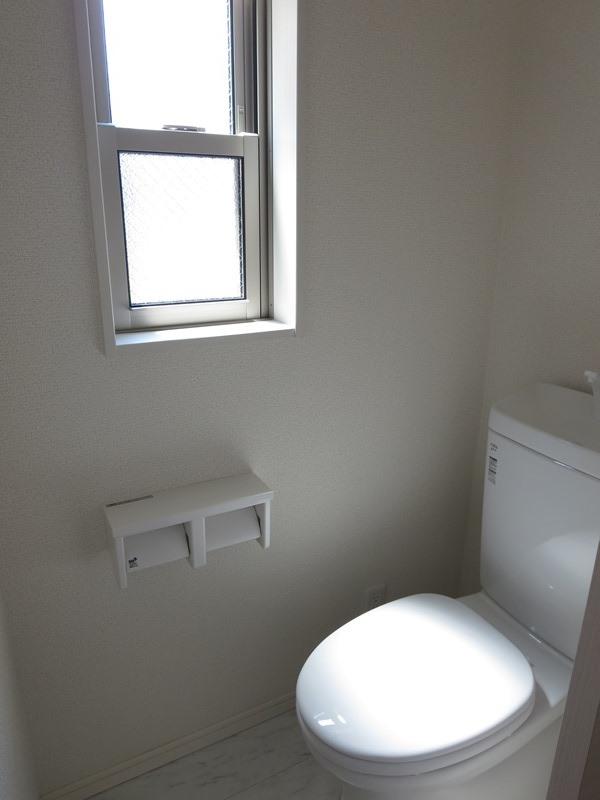 Toilet. A building construction