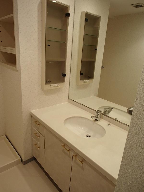 Wash basin, toilet