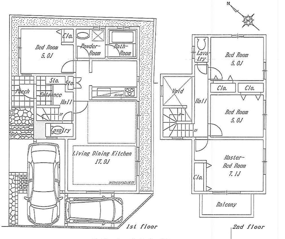 Floor plan. 39,800,000 yen, 4LDK, Land area 101.92 sq m , Building area 93.57 sq m floor plan