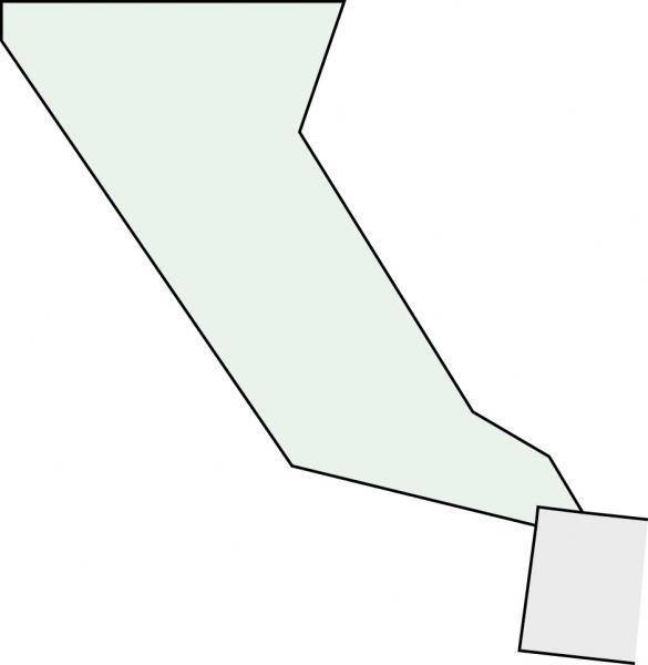 Compartment figure. Land price 15.8 million yen, Land area 165 sq m