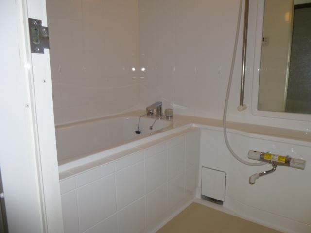 Bathroom. With bathroom dryer