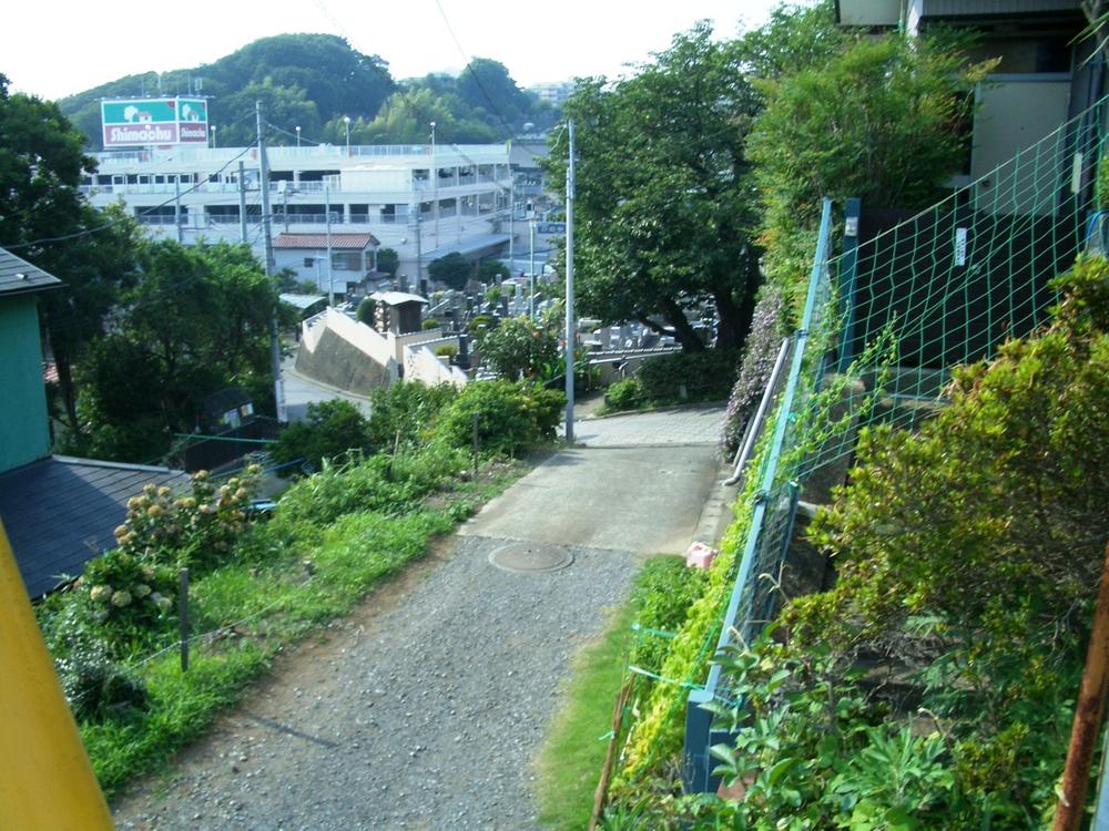 Local photos, including front road. Overlook also convenient Shimachu Co., Ltd. from the local ☆