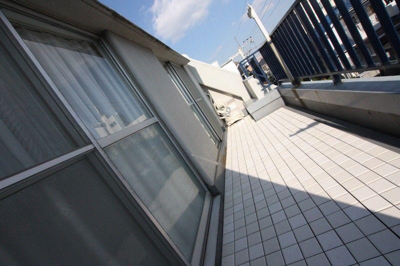 Balcony. It looks Balconies tile