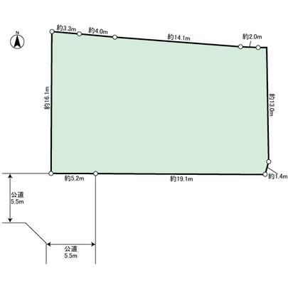 Compartment figure. Current state is the vacant lot