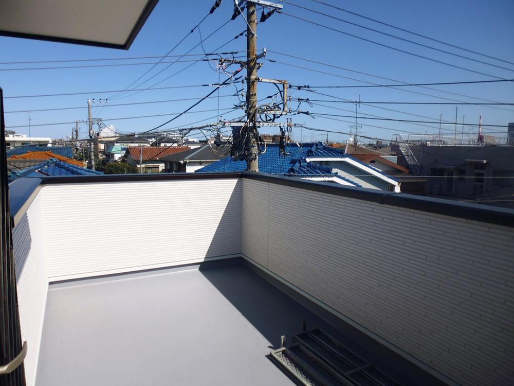 Balcony. Local shooting