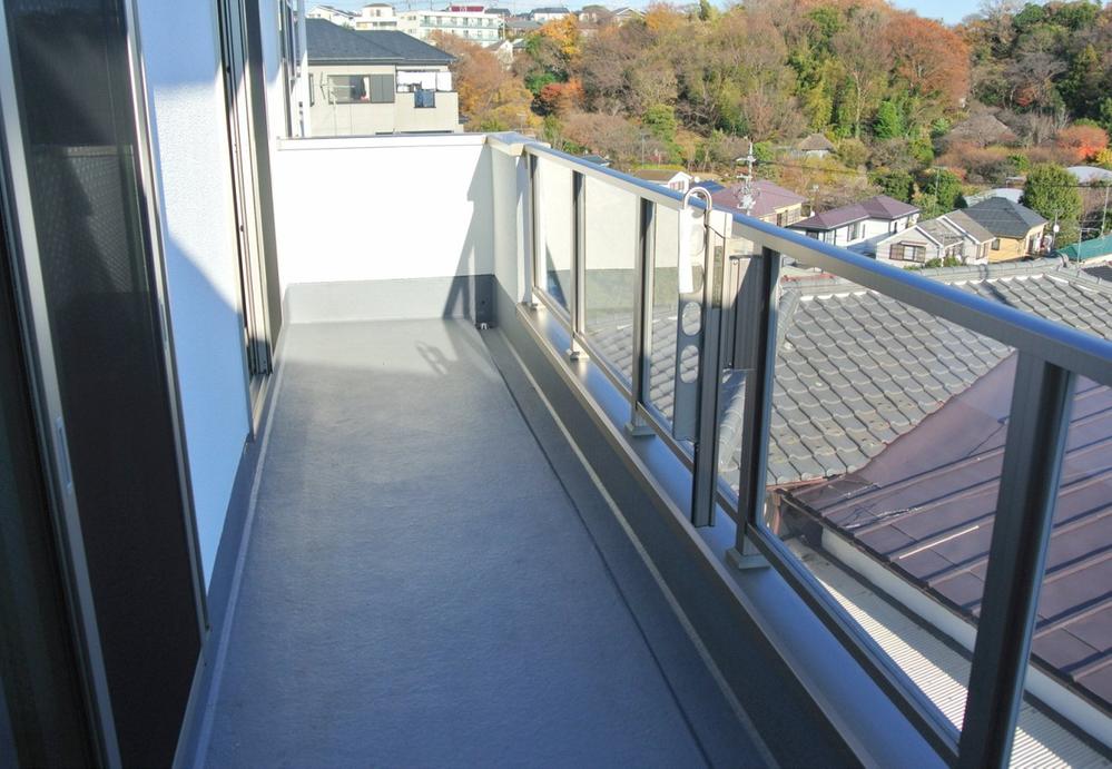 Balcony. Spacious balcony wife rejoice