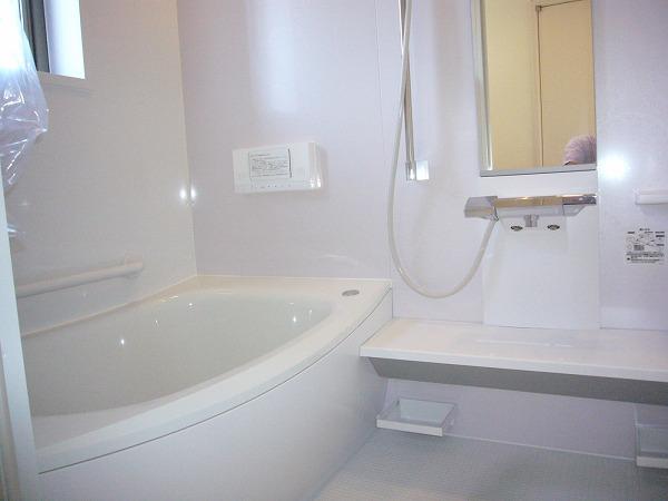 Bathroom. Bathroom Dryer ・ 1 pyeong unit bus with a terrestrial digital TV. Building 2, 2013 October 8 shooting