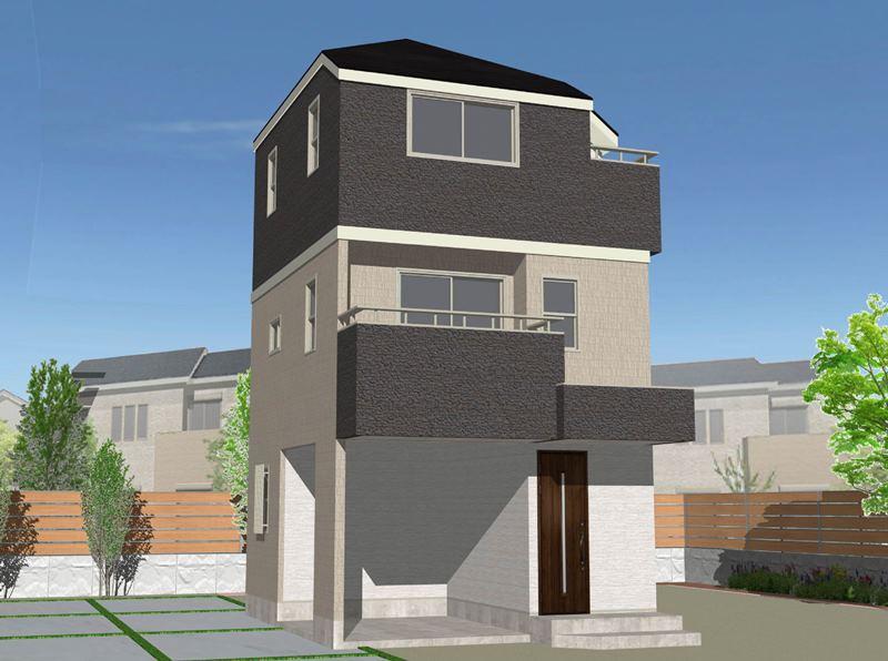 Rendering (appearance). B Building Rendering