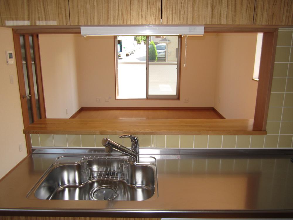 Kitchen. Living overlooks may be from the kitchen