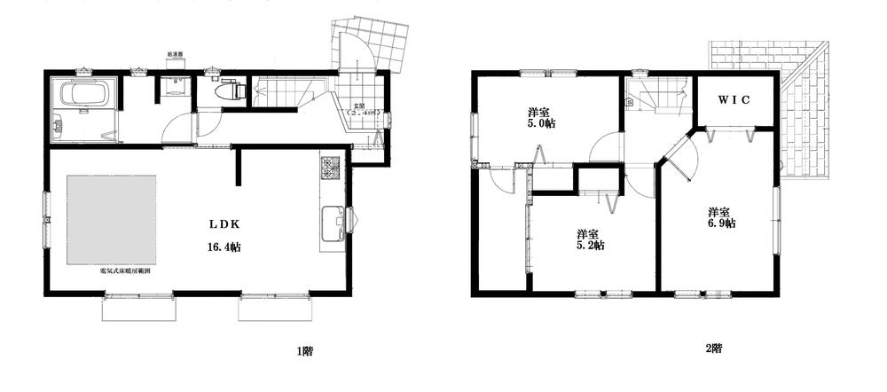 Floor plan. 30,958,000 yen, 3LDK, Land area 99.33 sq m , Building area 79.38 sq m