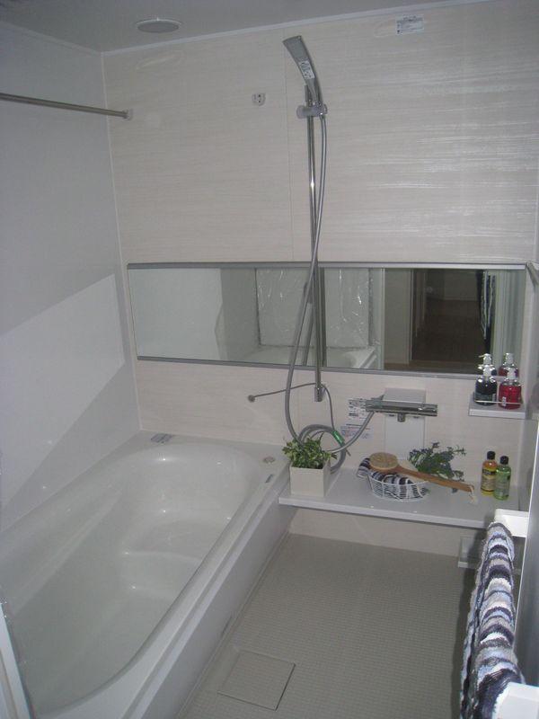 Bathroom. Example of construction