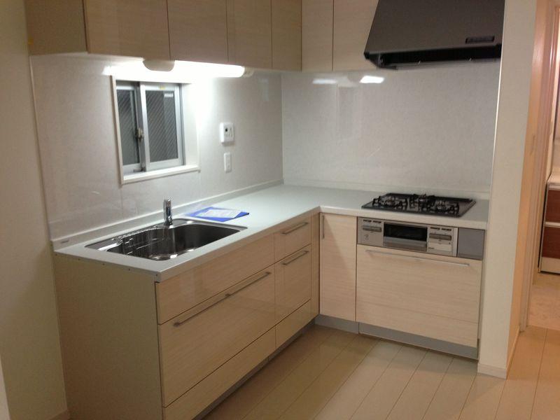 Kitchen. L-shaped kitchen