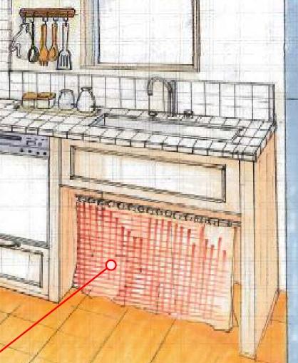 Other Equipment. Or the storage location of food products such as rice you want to stock, In order to have leverage as free space and or place the trash, Dare we made with no door space. Give your favorite color of the curtains you can in the more stylish space.