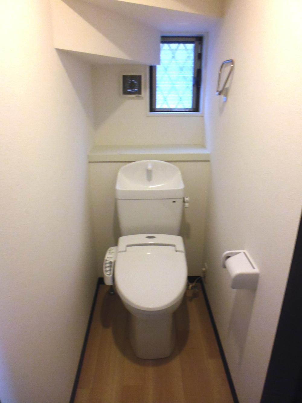 Toilet. Indoor shooting