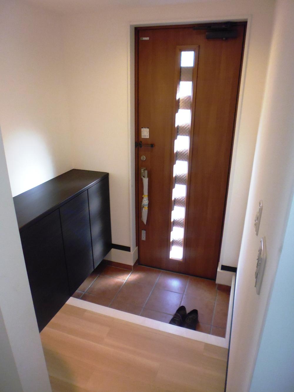 Entrance. Local shooting