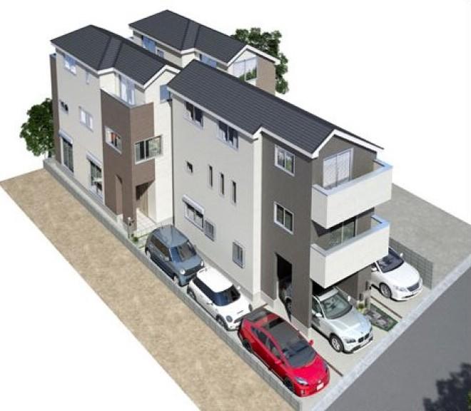 Rendering (appearance). All rooms are bright design that carries the sunlight and 爽風!