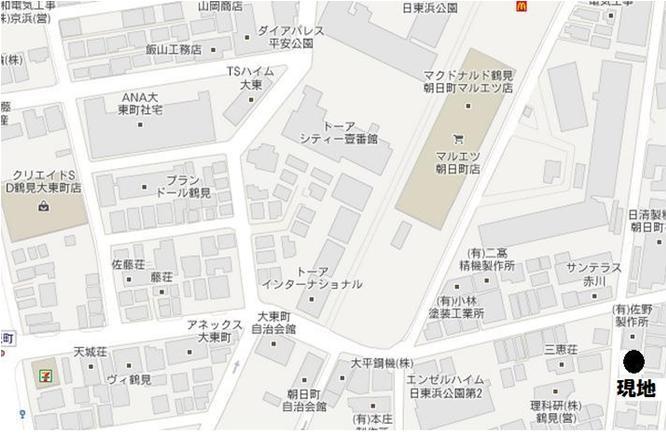 Local guide map. It will be on the map of the surrounding local