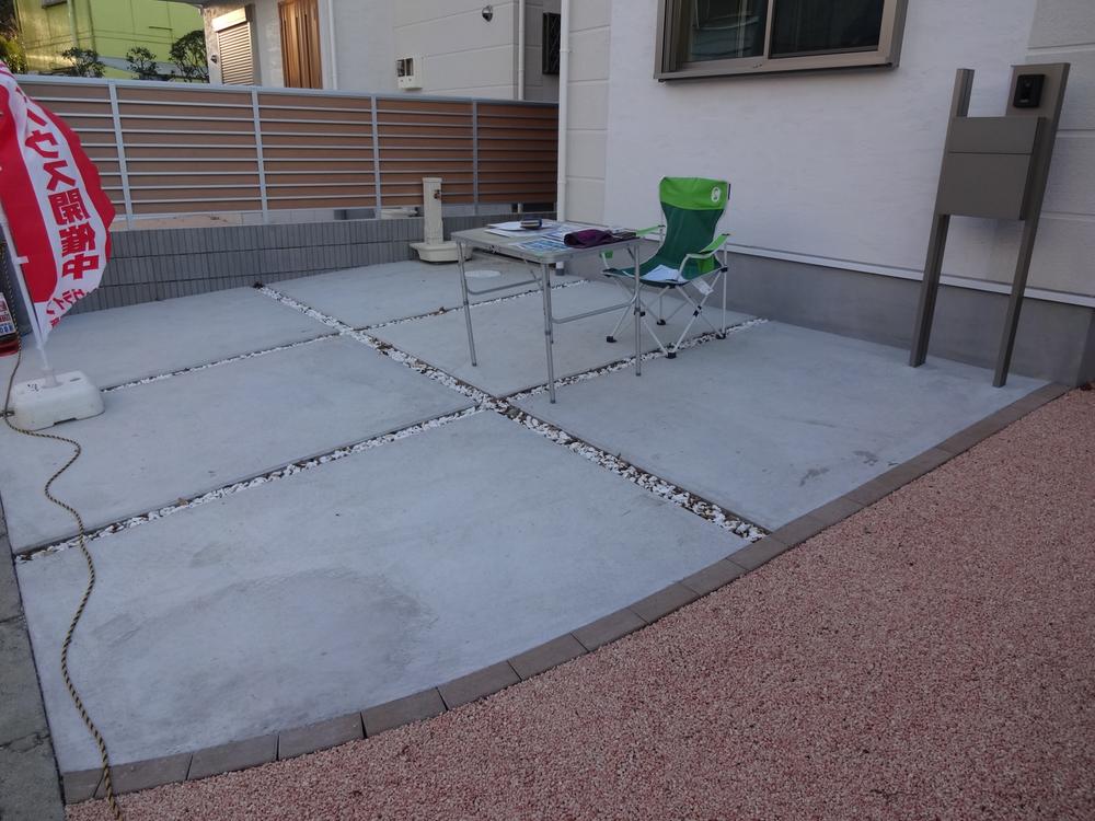 Parking lot. Local shooting