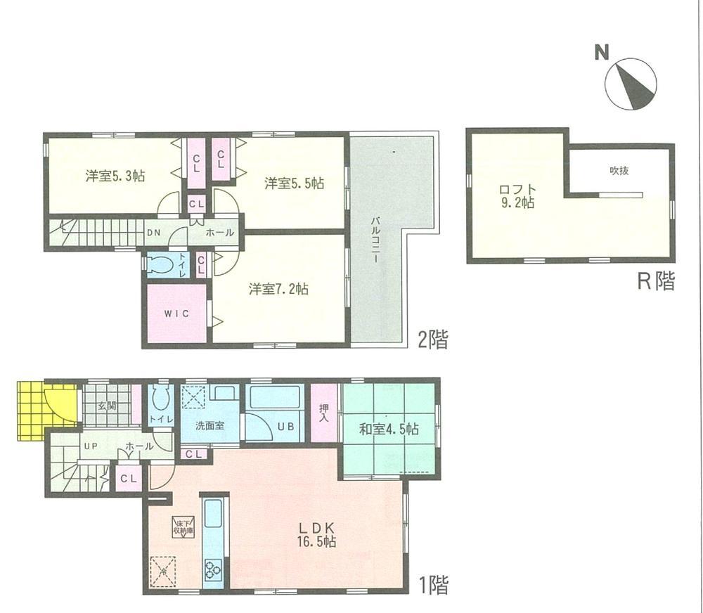 Floor plan. Second floor of the loft is located quires 9.2.