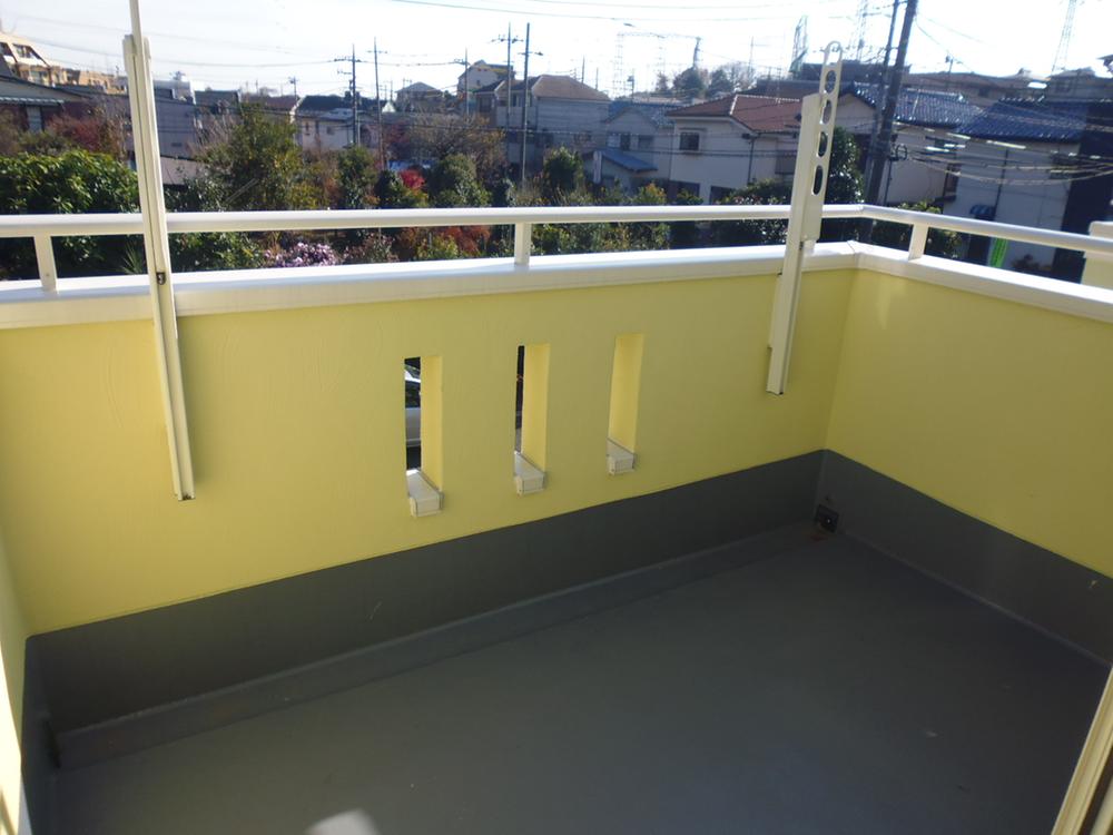 Balcony. Local shooting