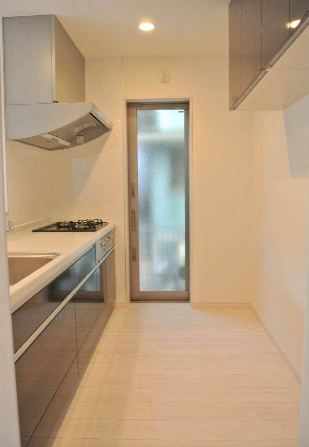 Kitchen. Counter kitchen of the B Building