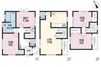 Floor plan. 30,800,000 yen, 3LDK + S (storeroom), Land area 88.08 sq m , Building area 92.86 sq m
