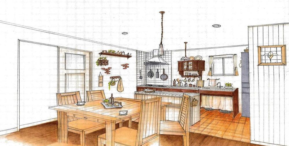 Rendering (introspection). LDK Rendering: "Le It expressed the bricolage "European country atmosphere. People who live in will be the residence of ingenuity As you can make up to more comfortable your color house.