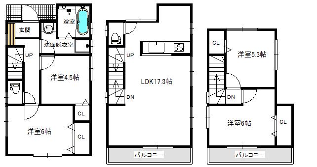 Floor plan. Compartment figure