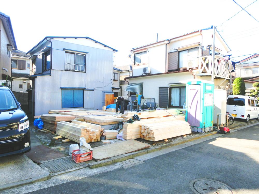 Local appearance photo. It will soon make a completion of framework (local 2013.12.13 shooting)