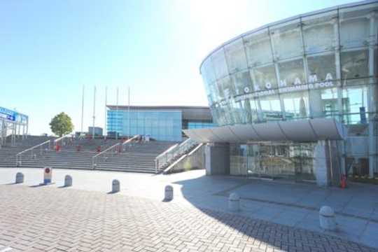 Local land photo. Yokohama International Pool (about 150m from local)