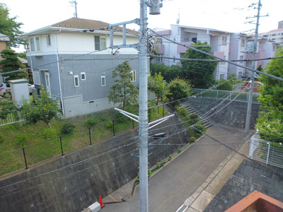 View. A view from the Japanese-style room
