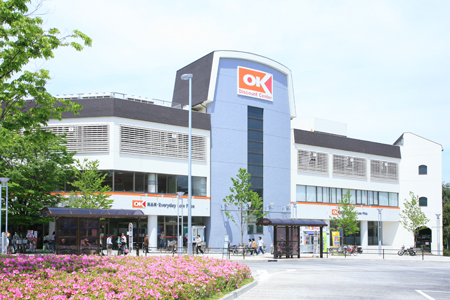 Supermarket. OK 650m until the store (Super)