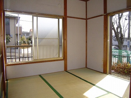 Other room space. It is a photograph of the same type separate room. 