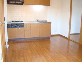 Kitchen. Also also put enough tables in the dining spread.