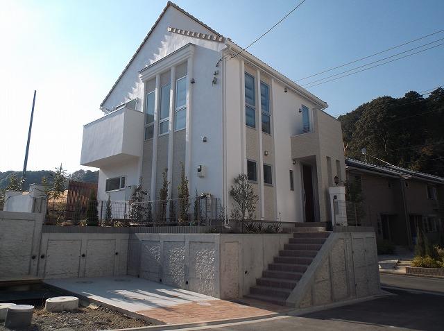 Model house photo. Model house